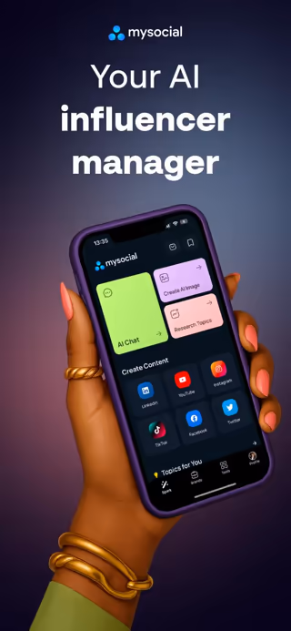 MySocial App Screenshot 1